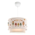 Otroška svetilka CANDY 1xE27/40W/230V bela/multicolor