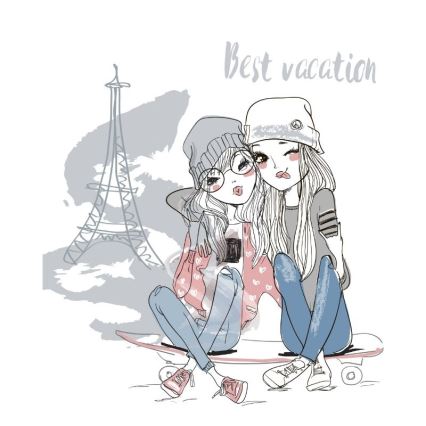 Otroški lestenec GIRLS VIBES 1xE27/60W/230V, premer 40 cm Paris