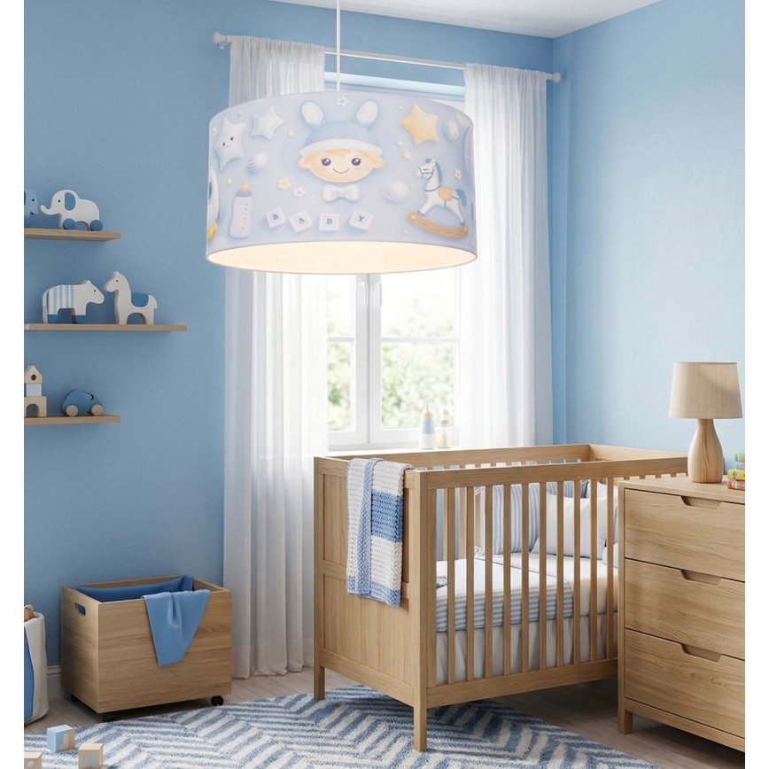 Otroški lestenec KIDS ROOM 1xE27/60W/230V premer 40 cm astronavt