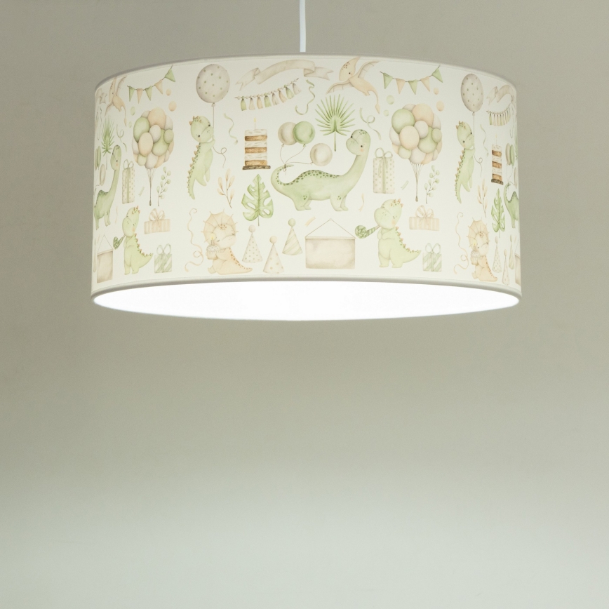 Otroški lestenec KIDS ROOM 1xE27/60W/230V, premer 40 cm, dinozaver