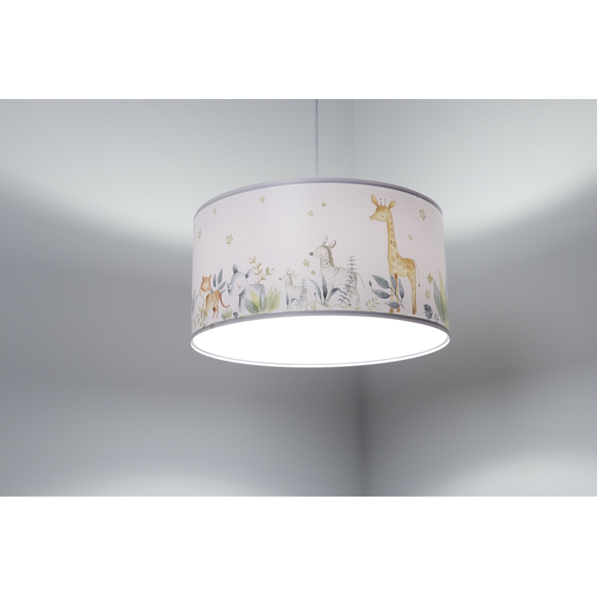 Otroški lestenec na vrvici SWEET DREAMS 1xE27/60W/230V pr. 30 cm
