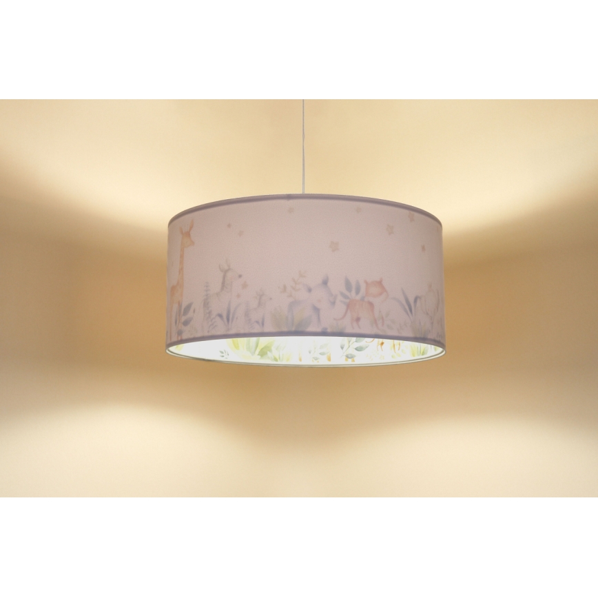 Otroški lestenec na vrvici SWEET DREAMS 1xE27/60W/230V pr. 30 cm