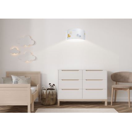 Otroški lestenec na vrvici SWEET DREAMS 1xE27/60W/230V pr. 30 cm