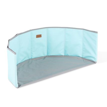 Otroški suhi bazen z žogicami, premer 80 cm, modro/siv