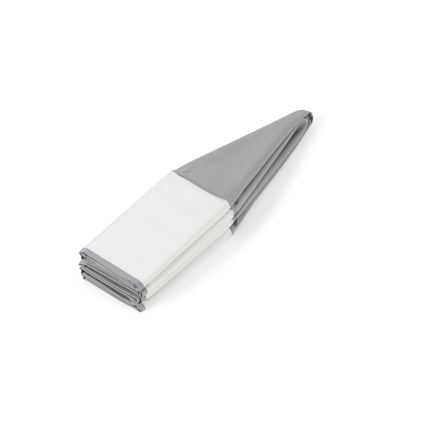 Otroški suhi bazen z žogicami pr. 80 cm bela/siva