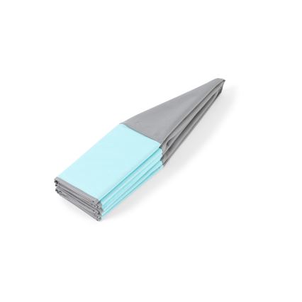 Otroški suhi bazen z žogicami pr. 80 cm modra/siva