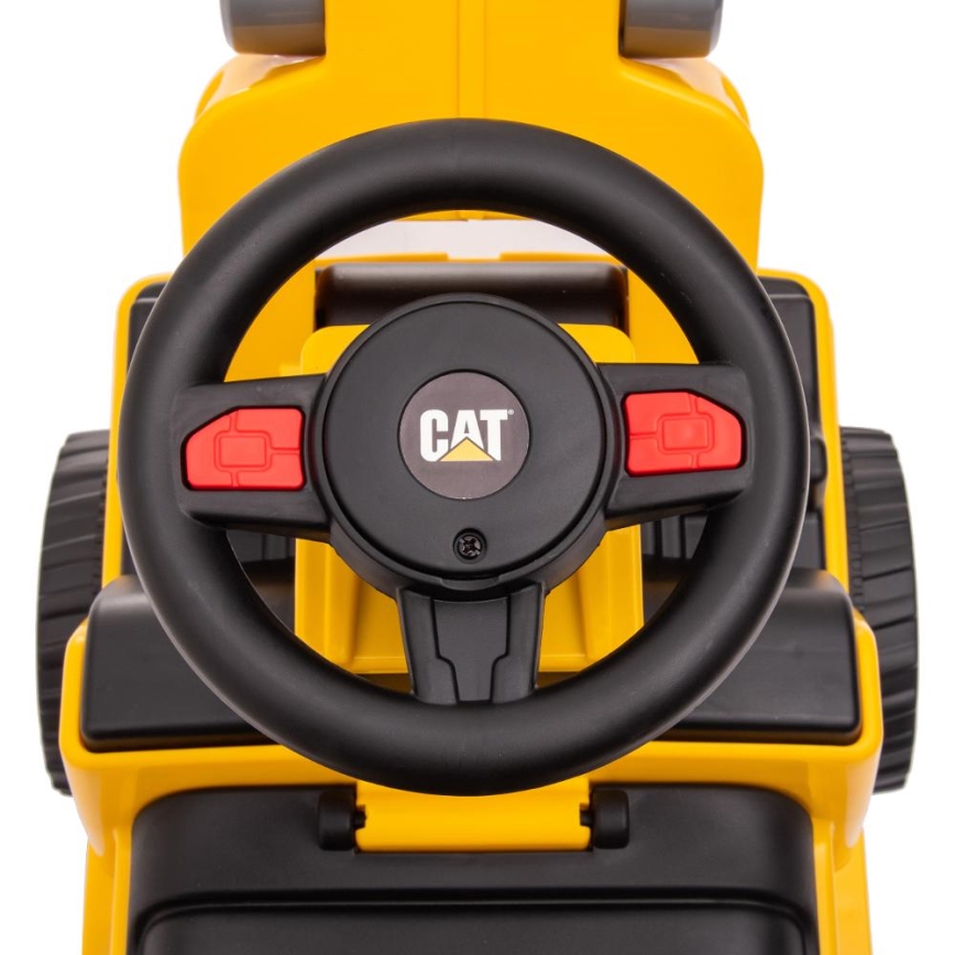 Otroško kolo nakladalec CAT 2xAA rumena/črna