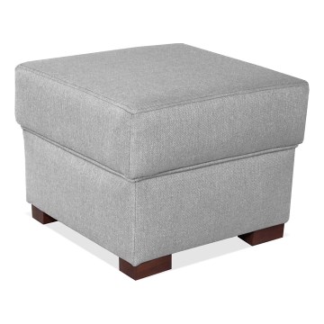 Ottoman VIVA 51x51 cm siva