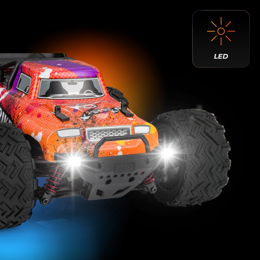 Overmax - RC avto X-STRIKE z daljinskim upravljanjem, 3000 mAh, črna/oranžna