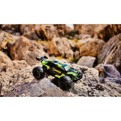 Overmax - RC avto z daljinskim upravljanjem X-MONSTER 3.5 1700 mAh črna/rdeča/zelena
