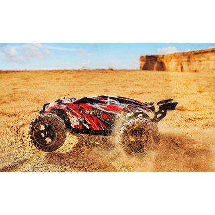 Overmax - RC avto z daljinskim upravljanjem X-MONSTER 3.5 1700 mAh črna/rdeča/zelena