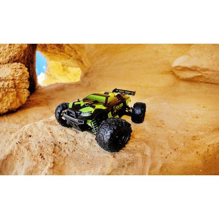 Overmax - RC avto z daljinskim upravljanjem X-MONSTER 3.5 1700 mAh črna/rdeča/zelena