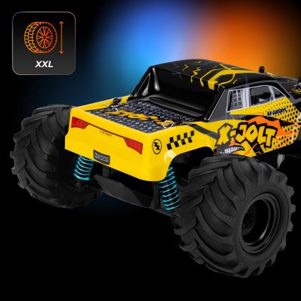 Overmax - RC avto z daljinskim upravljanjem X-JOLT 1000 mAh, črn/rumen