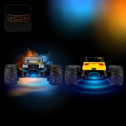 Overmax - RC avto z daljinskim upravljanjem X-JOLT 1000 mAh, črn/rumen