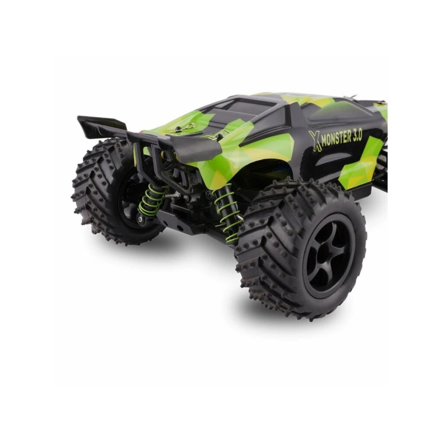 Overmax - RC avtomobil z daljinskim upravljalnikom X-MONSTER 3.0, 1700 mAh, črno/zelena