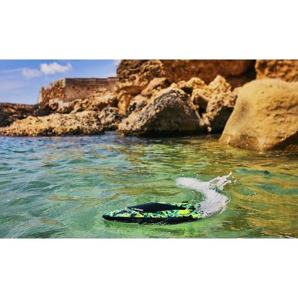 Overmax - RC čoln z daljinskim upravljanjem X-SURGE 4000 mAh črno/zelena