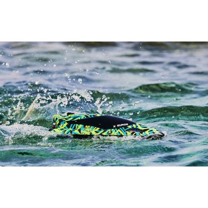 Overmax - RC čoln z daljinskim upravljanjem X-SURGE 4000 mAh črno/zelena