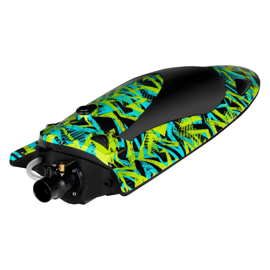 Overmax - RC čoln z daljinskim upravljanjem X-SURGE 4000 mAh črno/zelena