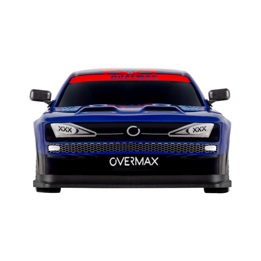 Overmax - RC drift avto X-OVERSLIDE z daljinskim upravljanjem, 1000 mAh, črna/zelena/modra/rdeča