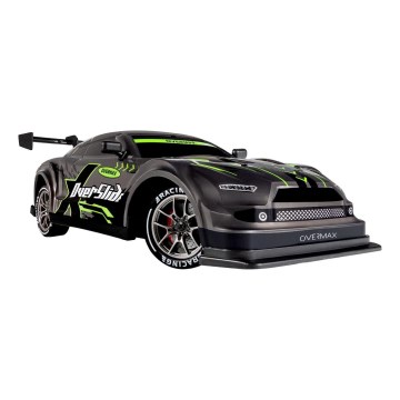 Overmax - RC drift avto z daljinskim upravljanjem 2 v 1 X-OVERSLIDE 1000 mAh črna/zelena/modra/rdeča
