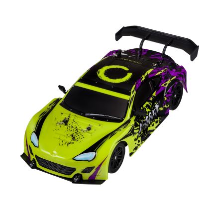 Overmax - RC drift avto z daljinskim upravljanjem X-DRIFT 1000 mAh rumena/vijolična