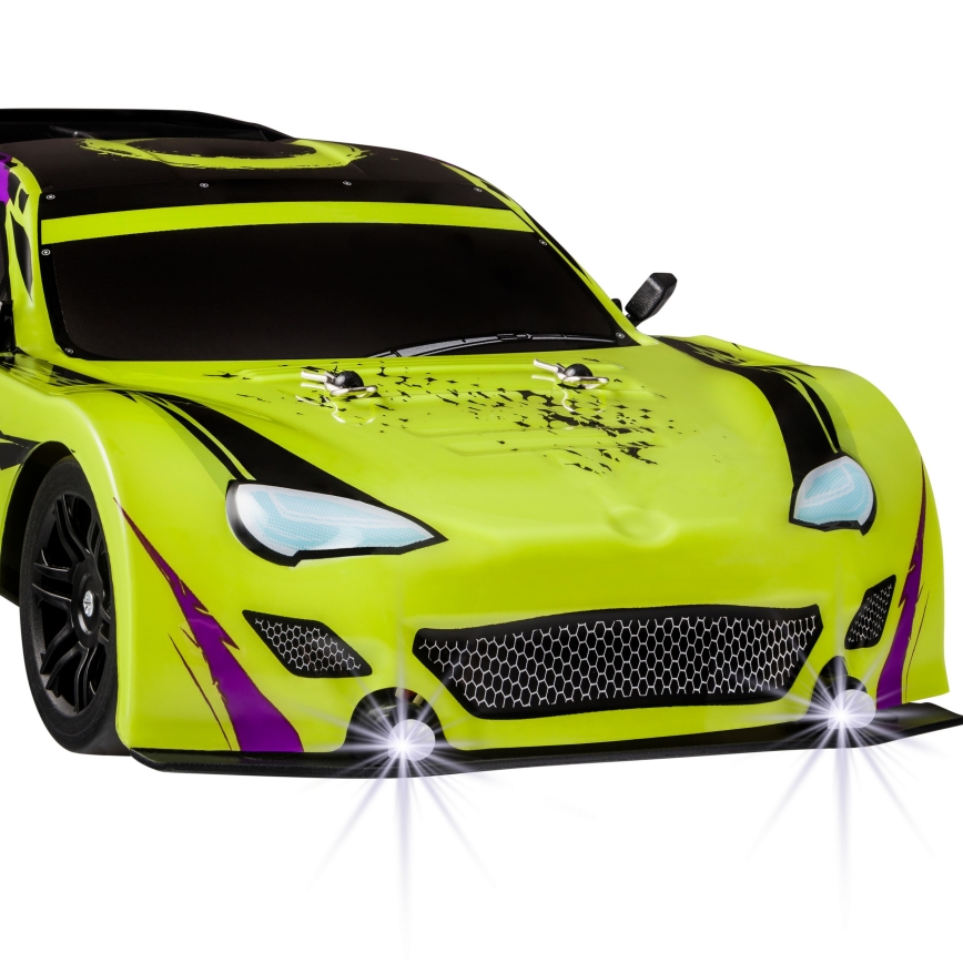 Overmax - RC drift avto z daljinskim upravljanjem X-DRIFT 1000 mAh rumena/vijolična