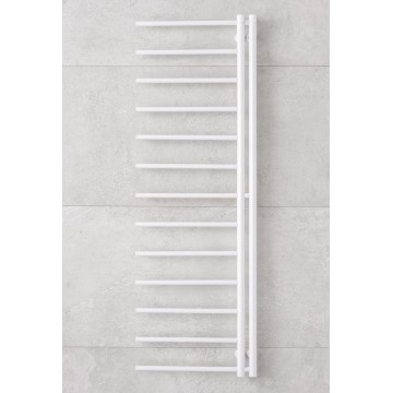 P.M.H. AP2W-L - Kopalniški brisačni radiator APOLLO 346W 150 cm desna/bela