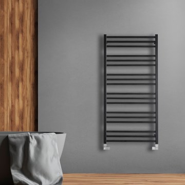 P.M.H. AV4B - Kopalniški lestevni radiator AVENTO 567W 121 cm črn