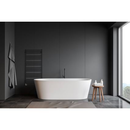 P.M.H. AV4B - Kopalniški lestevni radiator AVENTO 567W 121 cm črn