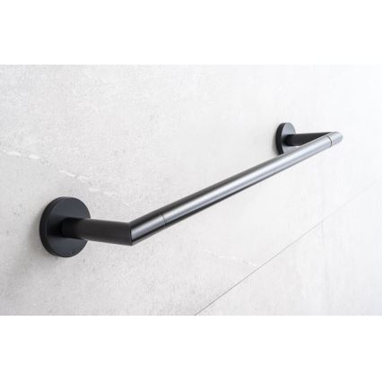 P.M.H. IN1B-L - Električni sušilnik za brisače INGA 17W/230V 85,9 cm IP44 leva/črna