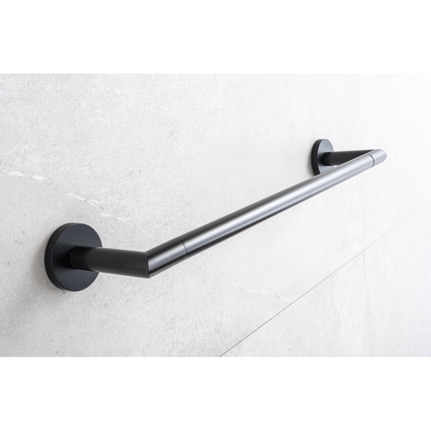 P.M.H. IN1B-L - Električni sušilnik za brisače INGA 17W/230V 85,9 cm IP44 leva/črna