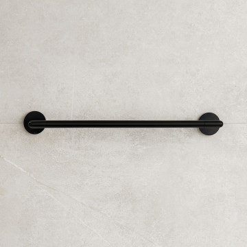 P.M.H. IN1B-L - Električni sušilnik za brisače INGA 17W/230V 85,9 cm IP44 leva/črna