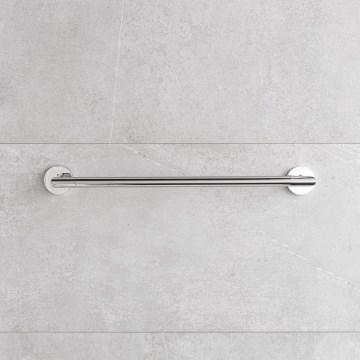 P.M.H. IN1SS-L - Električni grelec za brisače INGA 17W/230V 85,9 cm IP44 levi/poliran iz nerjavečega jekla