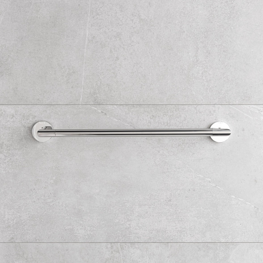 P.M.H. IN1SS-L - Električni grelec za brisače INGA 17W/230V 85,9 cm IP44 levi/poliran iz nerjavečega jekla