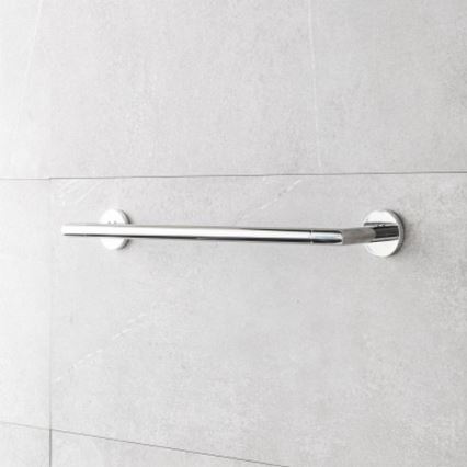 P.M.H. IN1SS-L - Električni grelec za brisače INGA 17W/230V 85,9 cm IP44 levi/poliran iz nerjavečega jekla