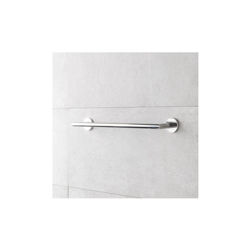 P.M.H. IN1SS-L - Električni grelec za brisače INGA 17W/230V 85,9 cm IP44 levi/poliran iz nerjavečega jekla