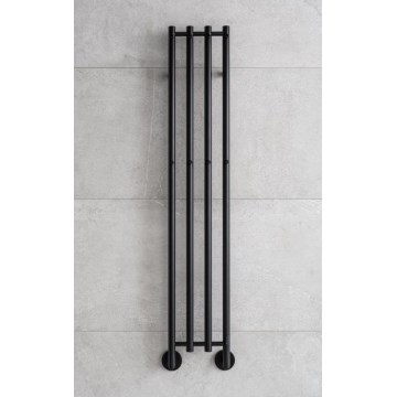 P.M.H. MO1B-R - Električni sušilnik za brisače MONA 93W/230V 153,3 cm IP44 črna