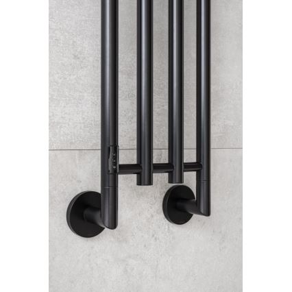 P.M.H. MO1B-RK - Električni sušilnik za brisače MONA 93W/230V 153,3 cm IP44 črna