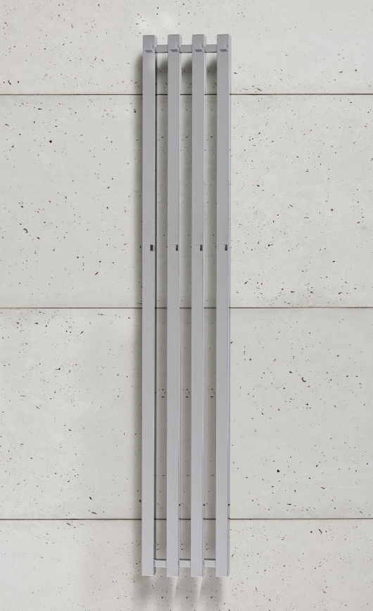 P.M.H. PX2C/4 - Kopalniški brisačnik PLUTO X, 350 W, 150 cm, visokosijajni krom