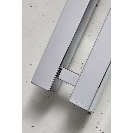 P.M.H. PX2C/4 - Kopalniški brisačnik PLUTO X, 350 W, 150 cm, visokosijajni krom