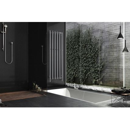 P.M.H. R2C/6 - Kopalniški lestvični radiator ROSENDAL 525W 150 cm sijajni krom