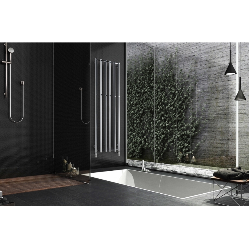 P.M.H. R2C/6 - Kopalniški lestvični radiator ROSENDAL 525W 150 cm sijajni krom