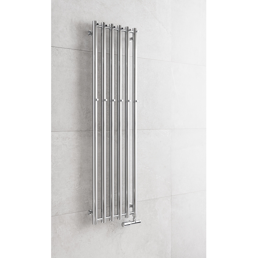P.M.H. R2C/6 - Kopalniški lestvični radiator ROSENDAL 525W 150 cm sijajni krom