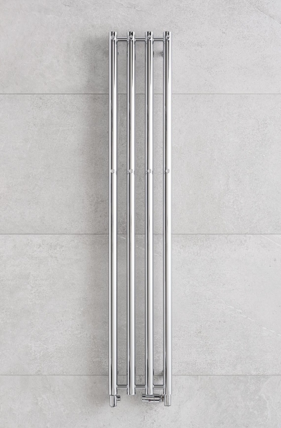 P.M.H. R2C - Kopalniški radiator za brisače ROSENDAL, 350 W, 150 cm, sijajni krom