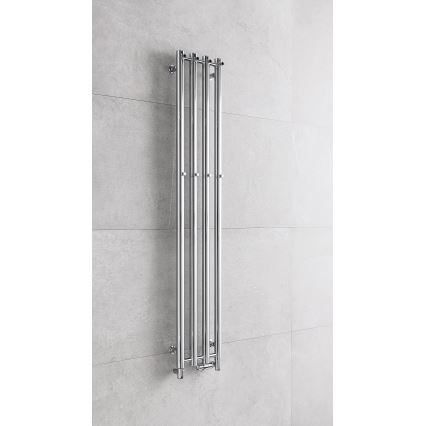 P.M.H. R2C - Kopalniški radiator za brisače ROSENDAL, 350 W, 150 cm, sijajni krom