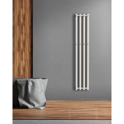 P.M.H. R2W - Kopalniški brisačnik ROSENDAL 350W 150 cm bel