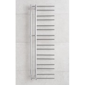 P.M.H. T2C - Kopalniški radiator v obliki lestve THEIA 352 W 154 cm, desni/sijajni krom