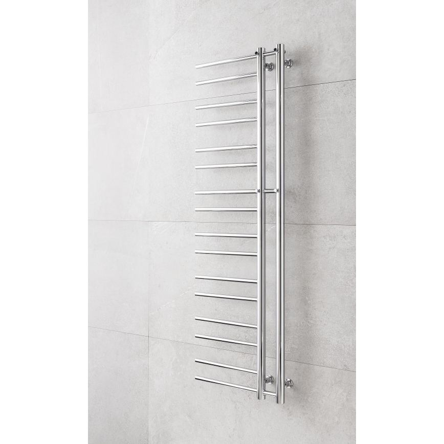 P.M.H. T2C-L - Kopalniški radiator za brisače THEIA 352W 154 cm levostranski/sijajni krom