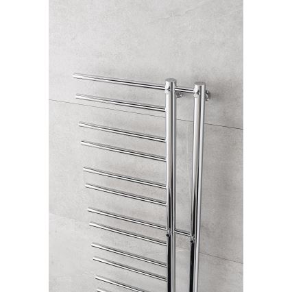 P.M.H. T2C-L - Kopalniški radiator za brisače THEIA 352W 154 cm levostranski/sijajni krom