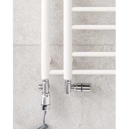 P.M.H. T2W - Kopalniški lestevni radiator THEIA 352W 154 cm desna/bela